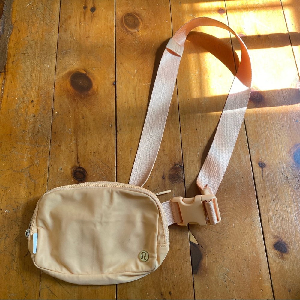 Lululemon Orange Crossbody Bag